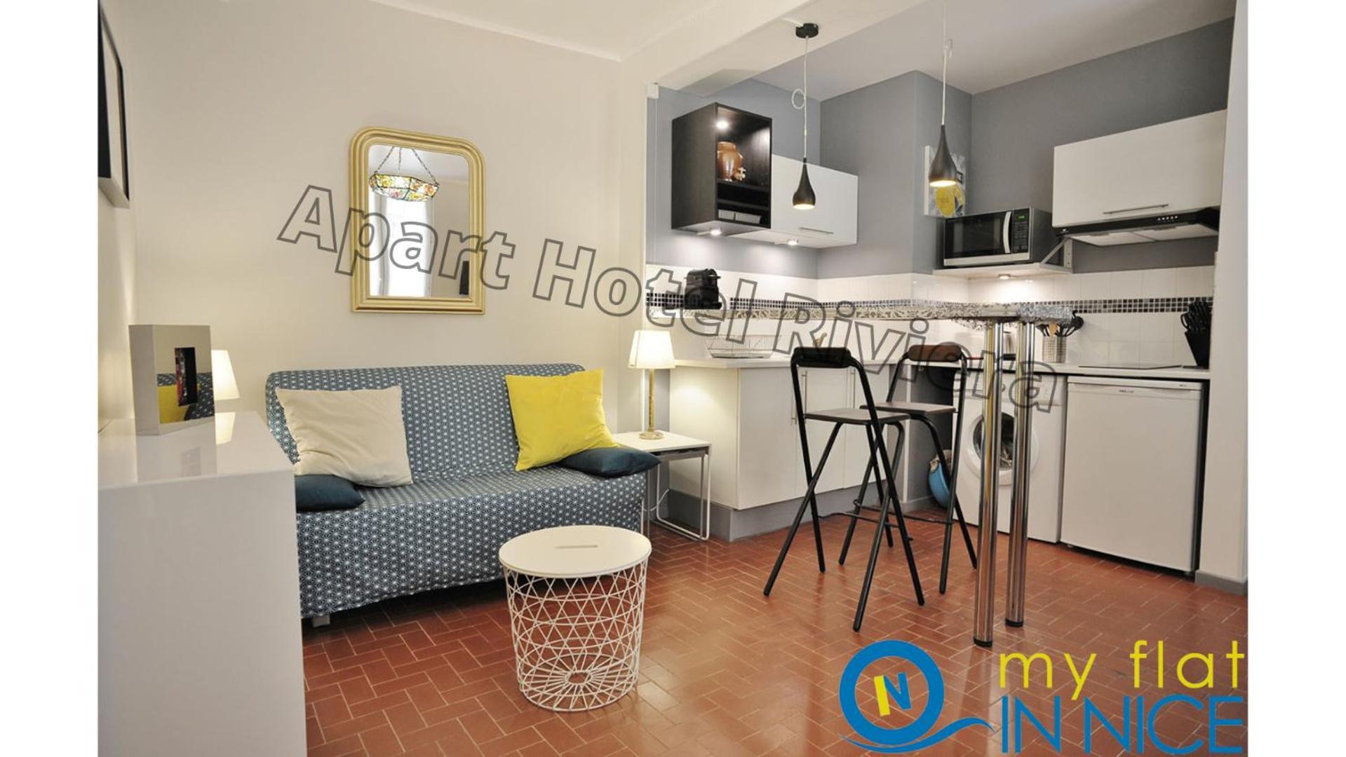 Aparthotel Riviera - Vincent 1 - Vieille Ville - Appartement Superieur 2 Pieces Ac Nice Exteriör bild